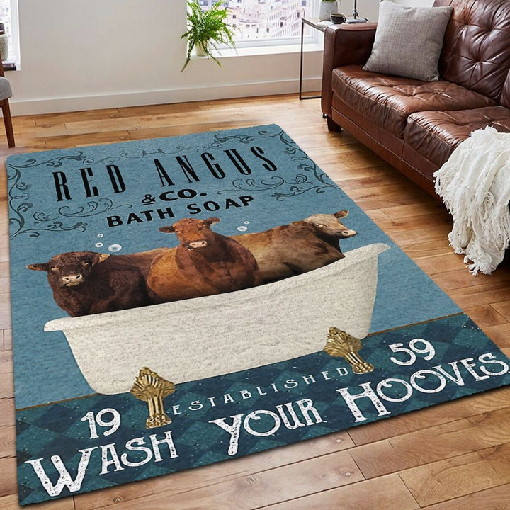 Angus Red Bath Soap NDK060795 KL34 Rug