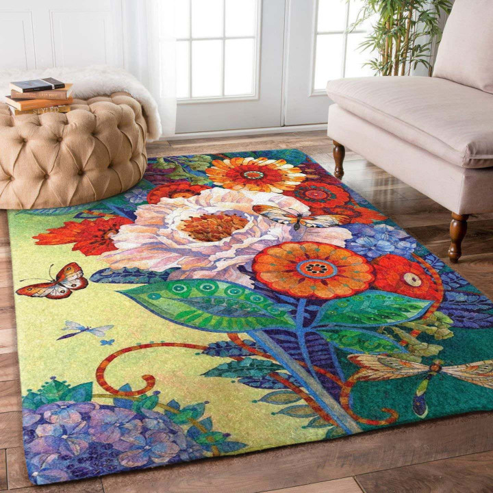 Butterfly Flower HM2210045M Rug