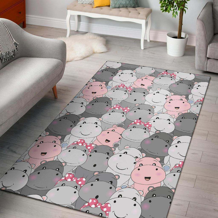 Hippo Cute CL12100705MDR Rug
