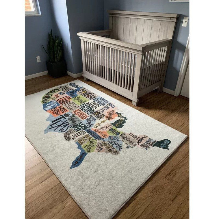 American Map CL250902MDR Rug