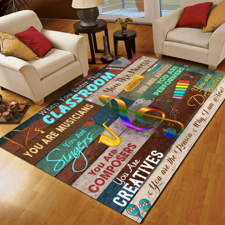 Music Enter This CL16110794MDR Rug