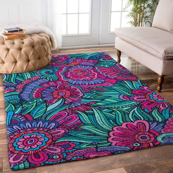 Colorful Flowers TG1501026R Rug