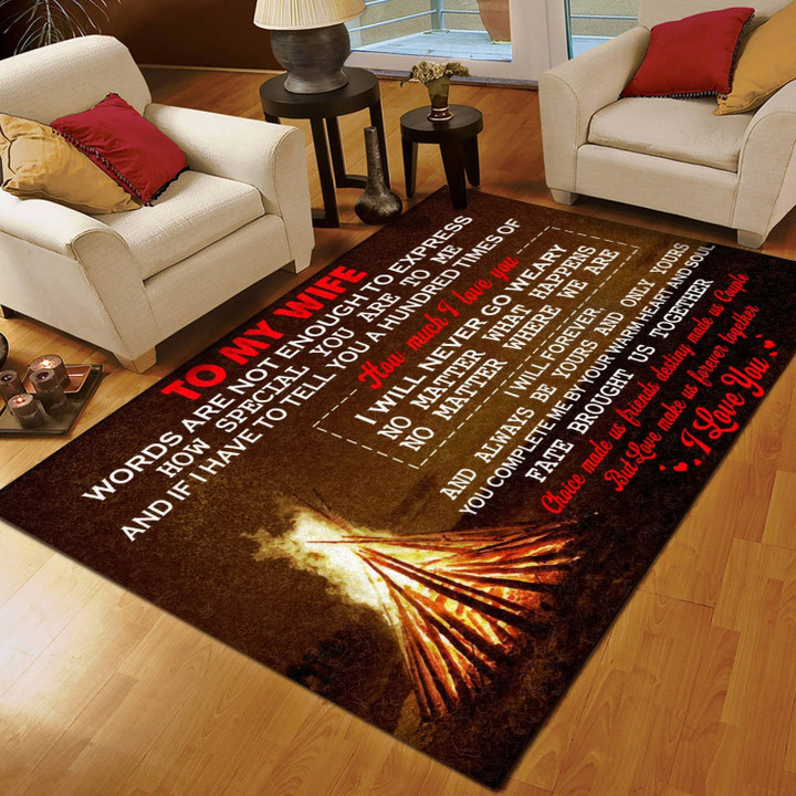 Fire To My Wife CL16110628MDR Rug