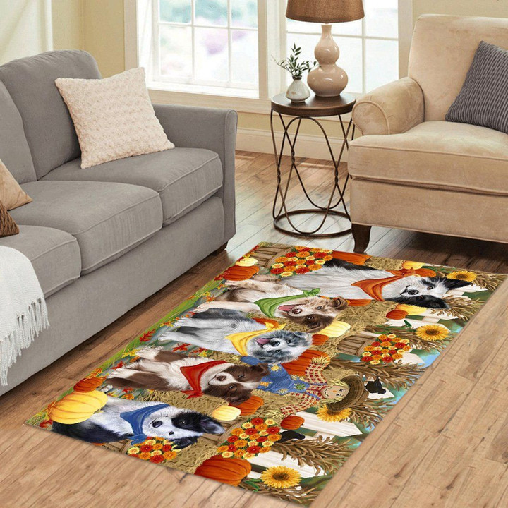 Border Collie Fall All CL18110500MDR Rug