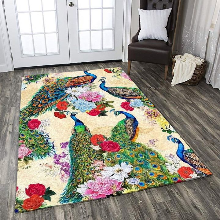 Peacock And Flower BT1611070R Rug
