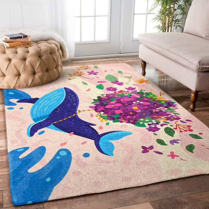 Whale And Flower TN1101152M Rug