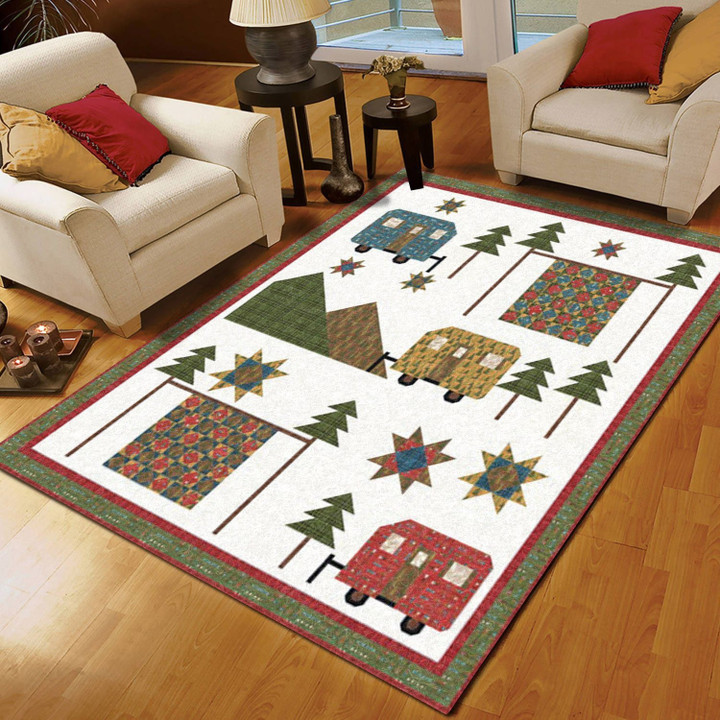 Camping Christmas CL12120025MDR Rug