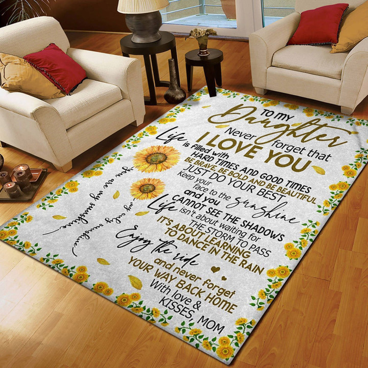 Sunflower Mom To Daughter CL11120355MDR Rug