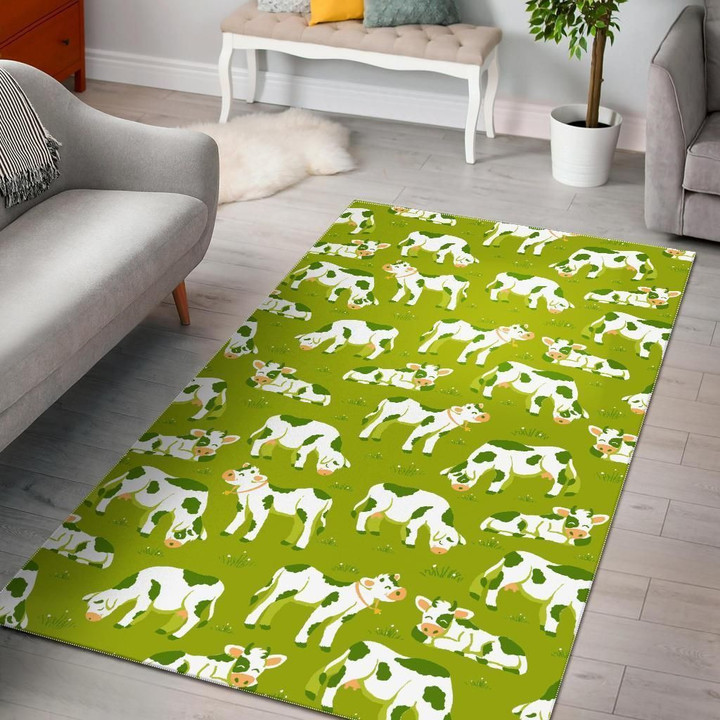 Cute Smiley Cow CL17100234MDR Rug