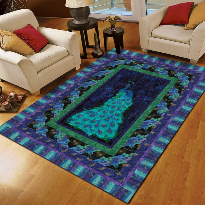 Feathered Peacock CL12120095MDR Rug
