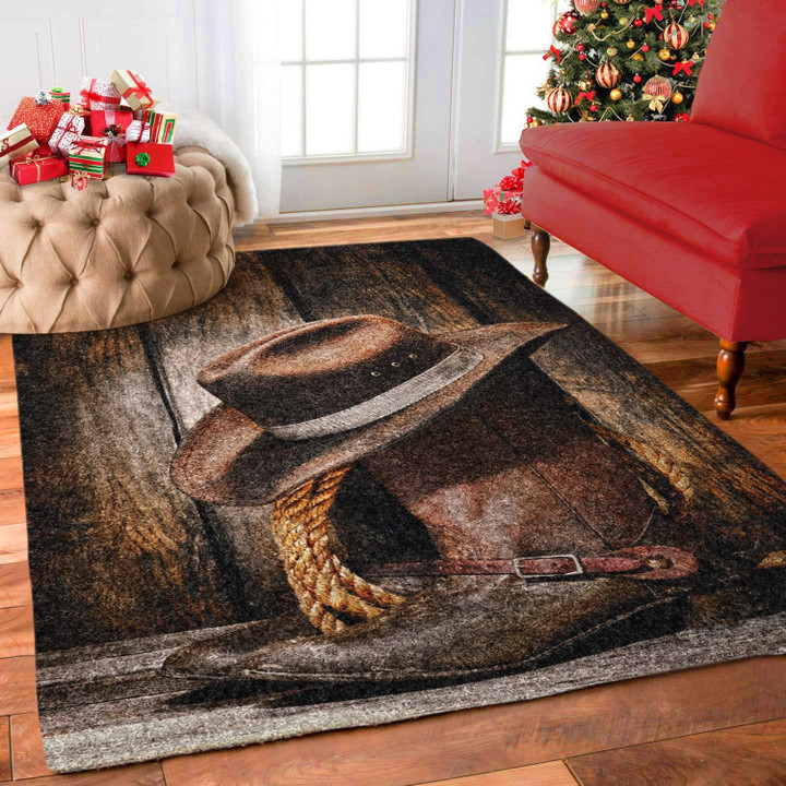 Hat And Cowboy Boots HT1411091M Rug