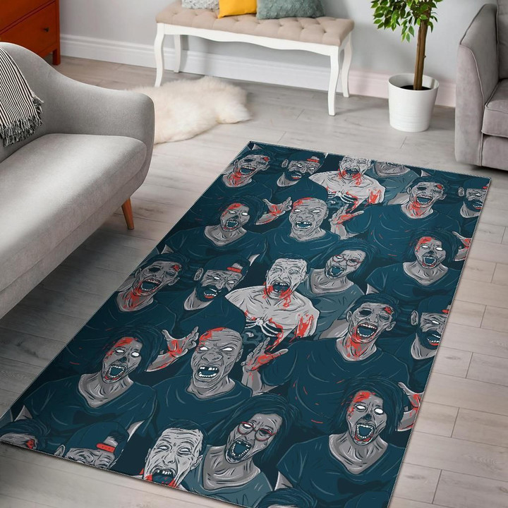 Zombie Halloween CL12101685MDR Rug
