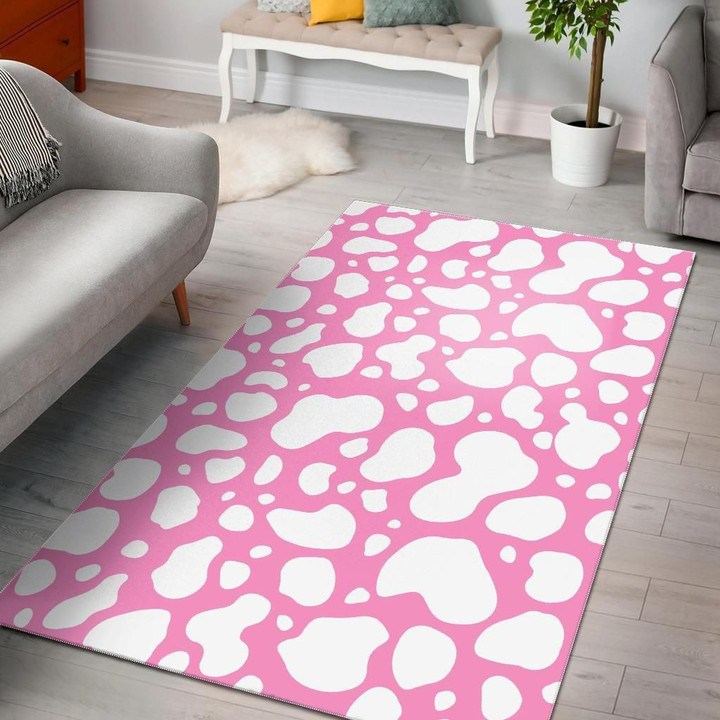 White And Pink Cow CL17100725MDR Rug