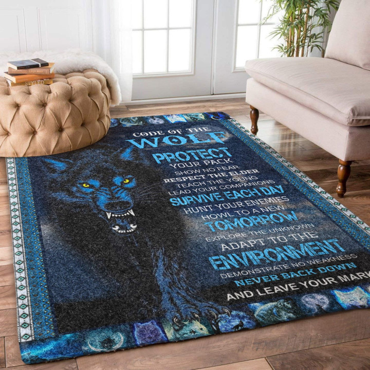 Code Of The Wolf HN1601084R Rug