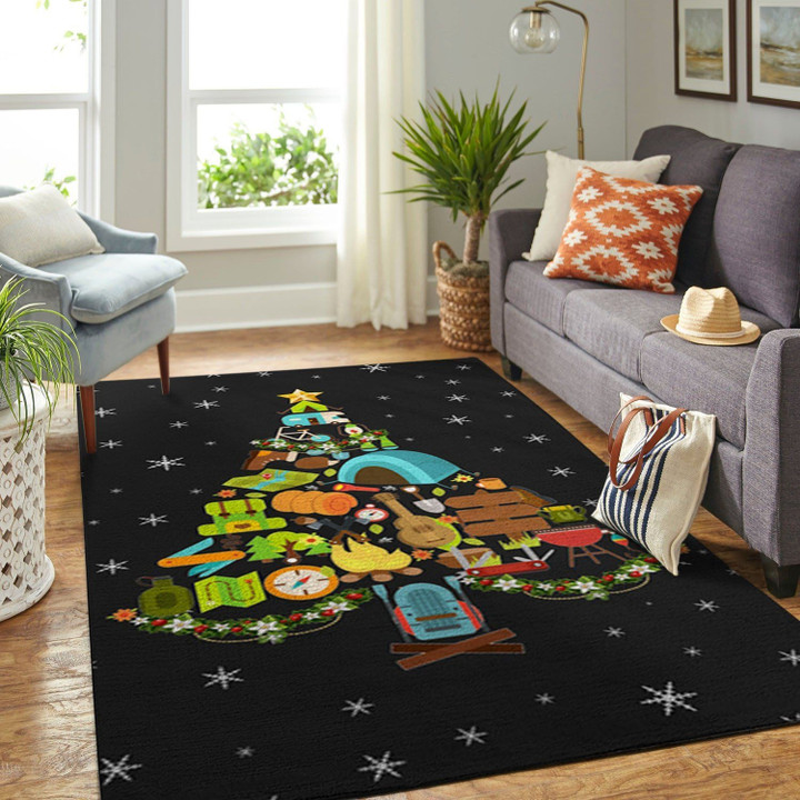 Camping Christmas Tree CLH1712021R Rug