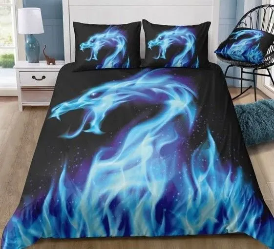 Flame Dragon Bedding Set