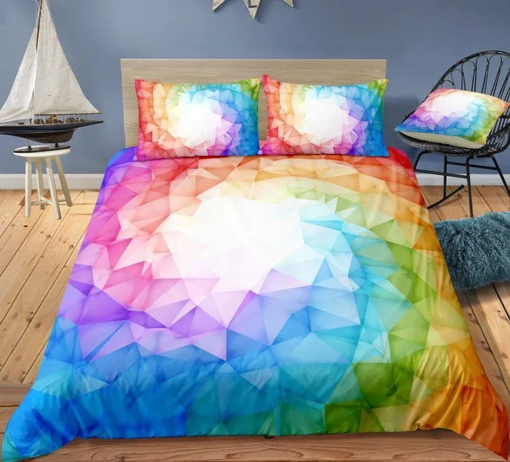 Super Colorful Tye Dye Bedding Set