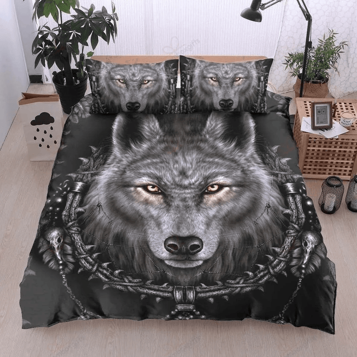 Grey Wolf Bedding Set