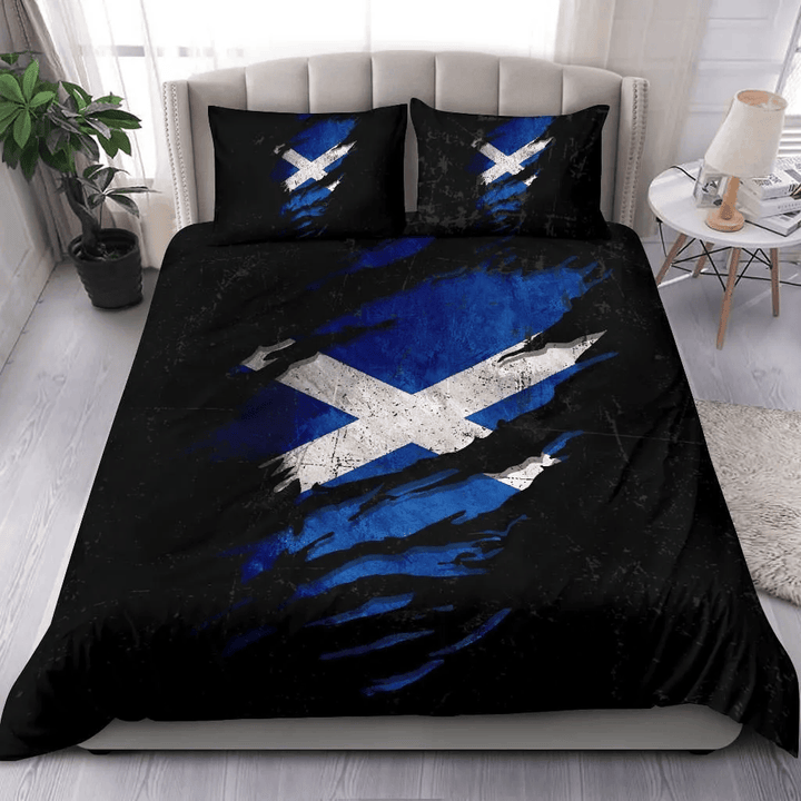 Scotland in Me Special Grunge Style Bedding Set