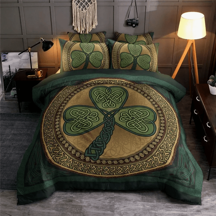 Green Celtic Irish Bedding Set
