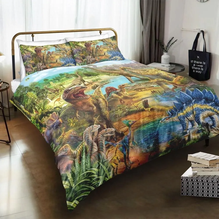World Of Dinosaur Bedding Set