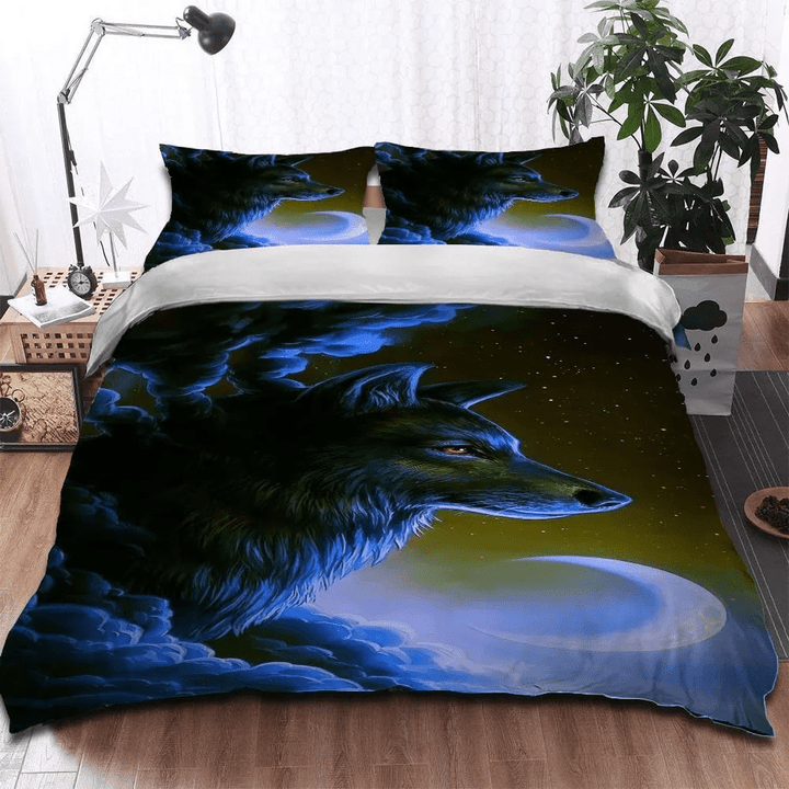 Wolf Moon Bedding Set