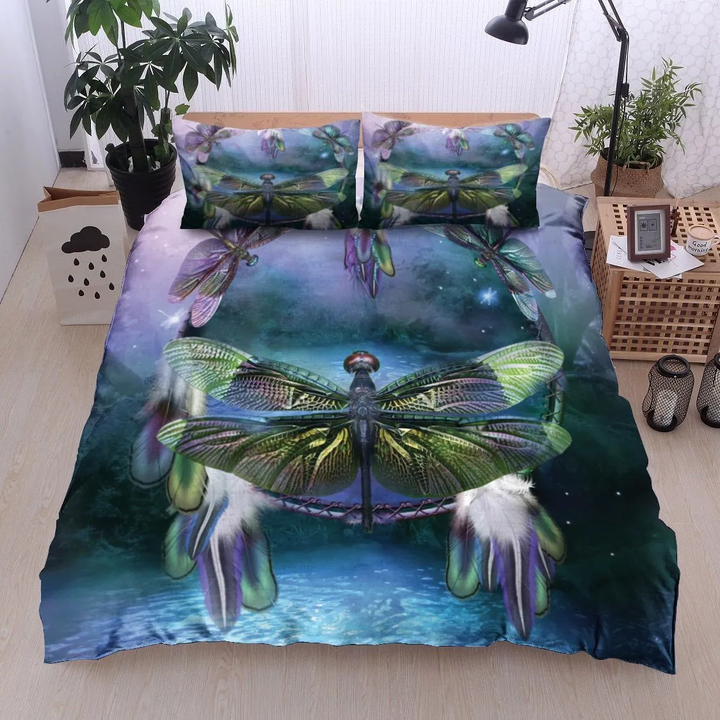 Dragonfly Dreamcatcher Bedding Set