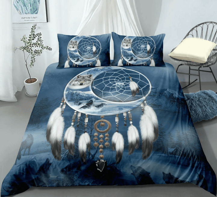 Wolf Dreamcatcher Bedding Set
