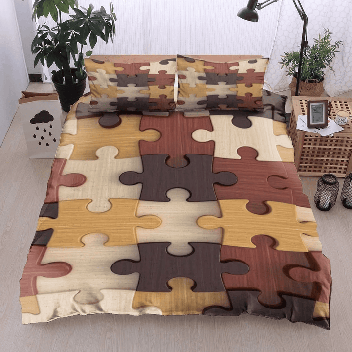 Jigsaw Puzzle Bedding Set