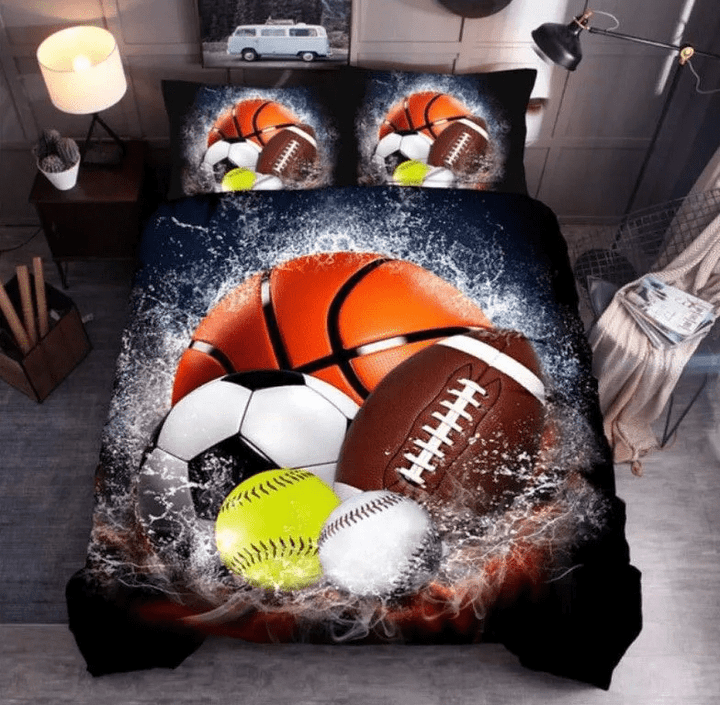 Sport Balls Bedding Set