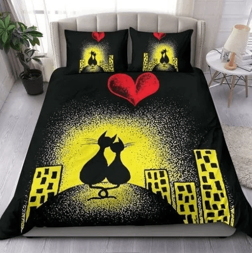 Cat Love Bedding Set