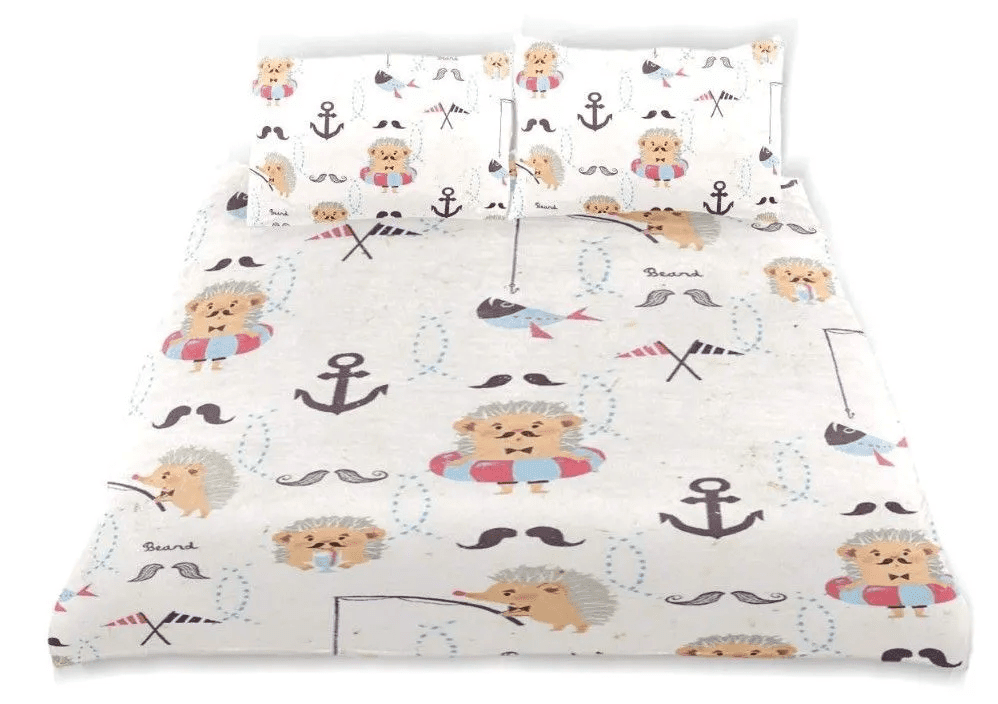 Nautical Hedgehog Bedding Set
