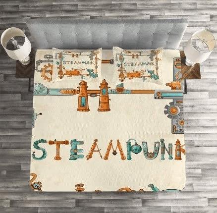 Steampunk Bedding Set