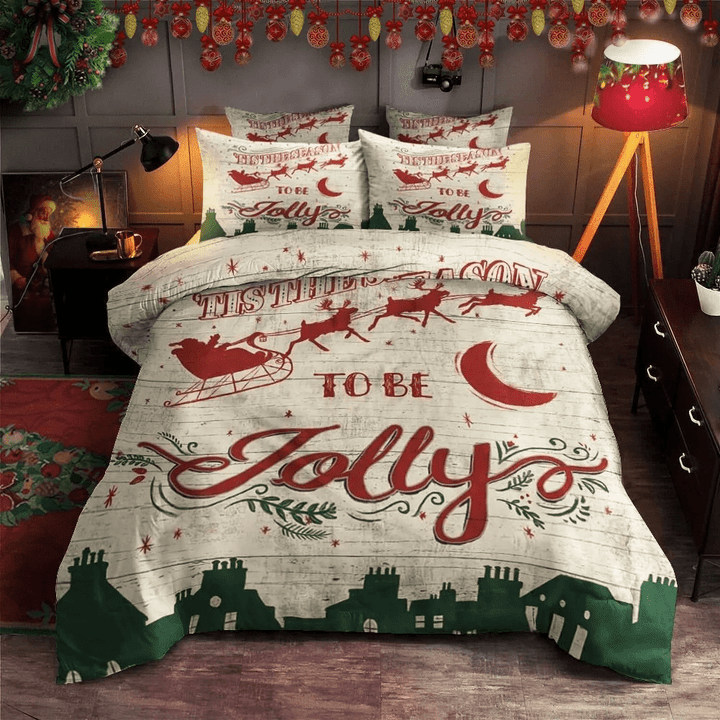 Holiday In The Woods Bedding Set