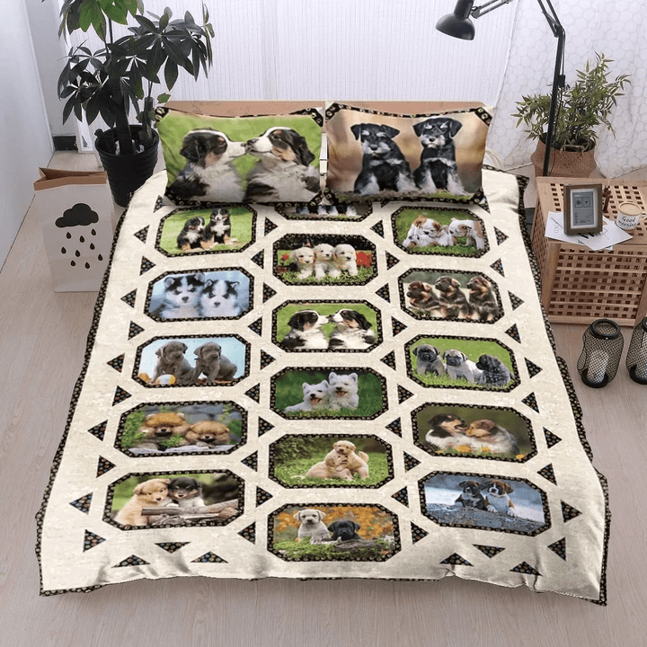 Dogs Bedding Set