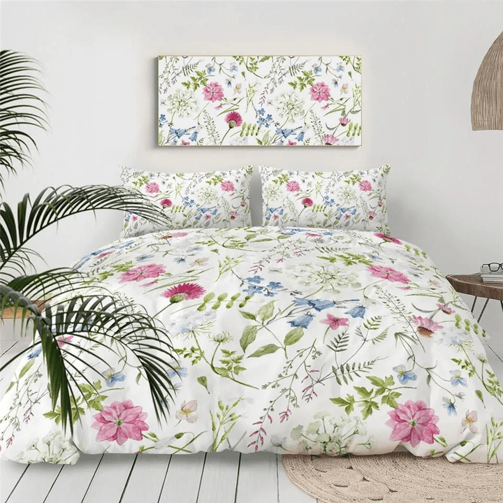 Adorable Flower Bedding Set