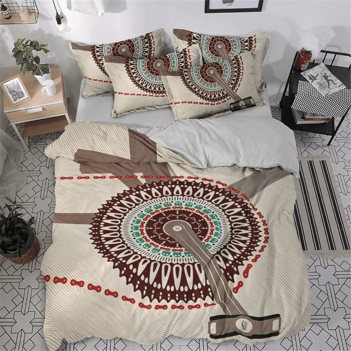 Bicycle Cotton Bed Sheets Spread Comforter Duvet Cover Bedding Set