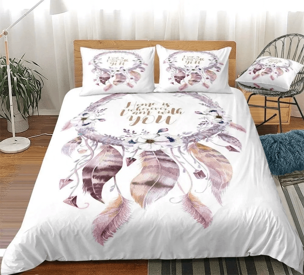 Dreamcatcher White Bedding Set