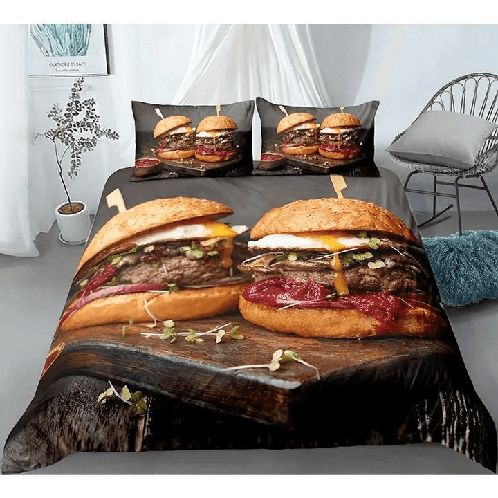 Burger Buddies Bedding Set
