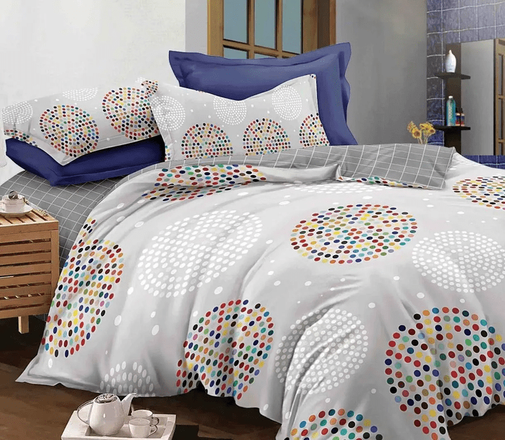 Colorful Circle Bedding Set