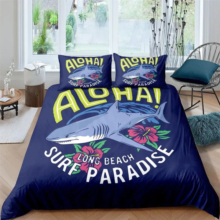 Aloha Surf Paradise Bedding Set
