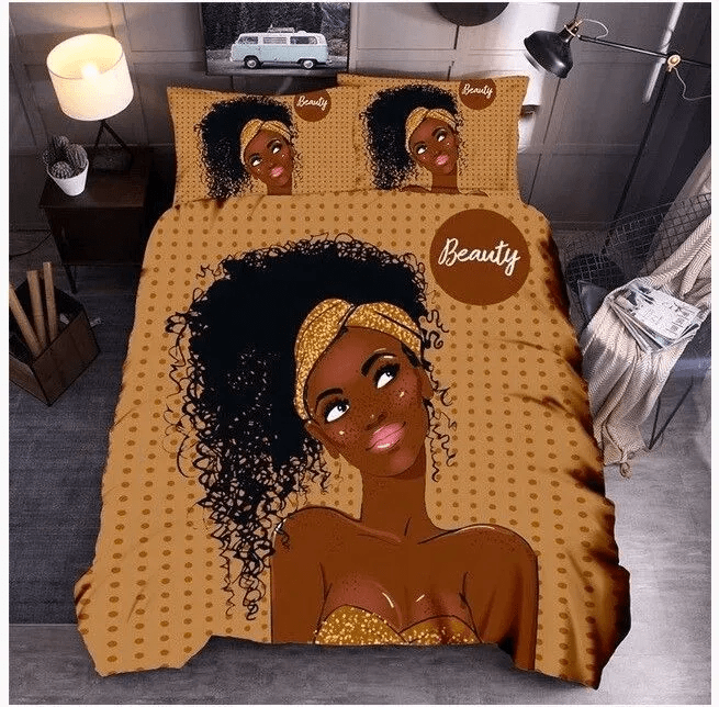 African Women Bedding Set