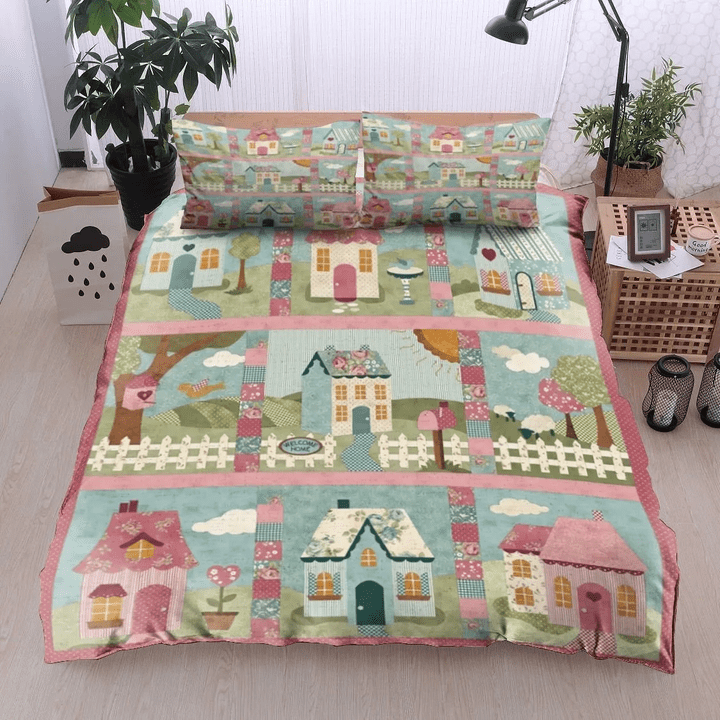 Welcome Home In Spring Bedding Set