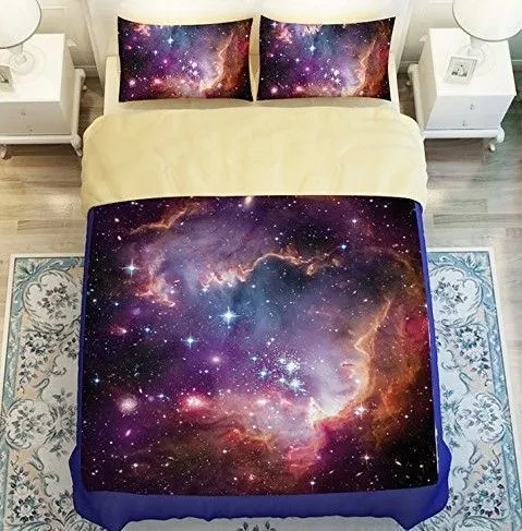 Cosmic Starry Sky Bedding Set