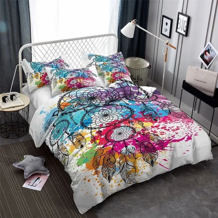 Splash Of Color Dreamcatcher Bedding Set