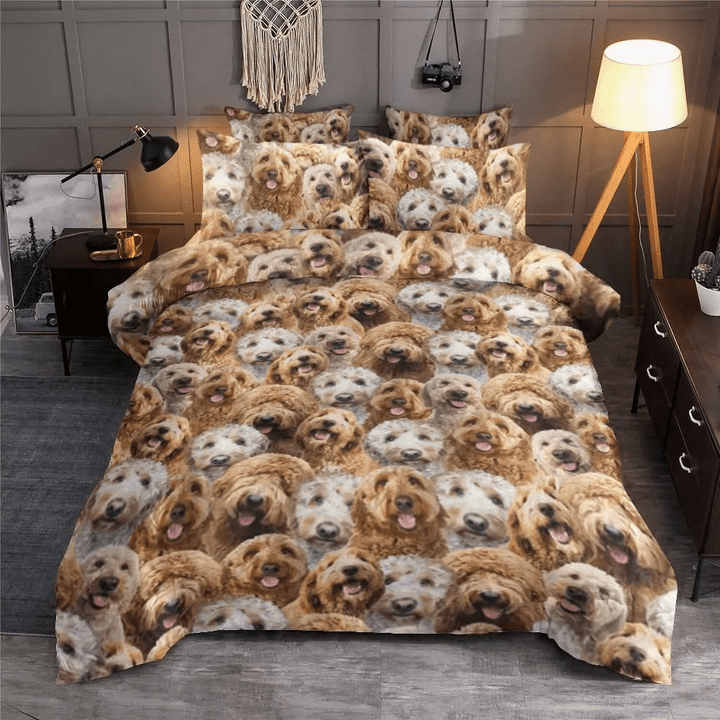 Goldendoodle Bedding Set