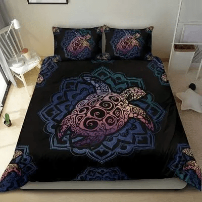 Turtle Mandala Bedding Set