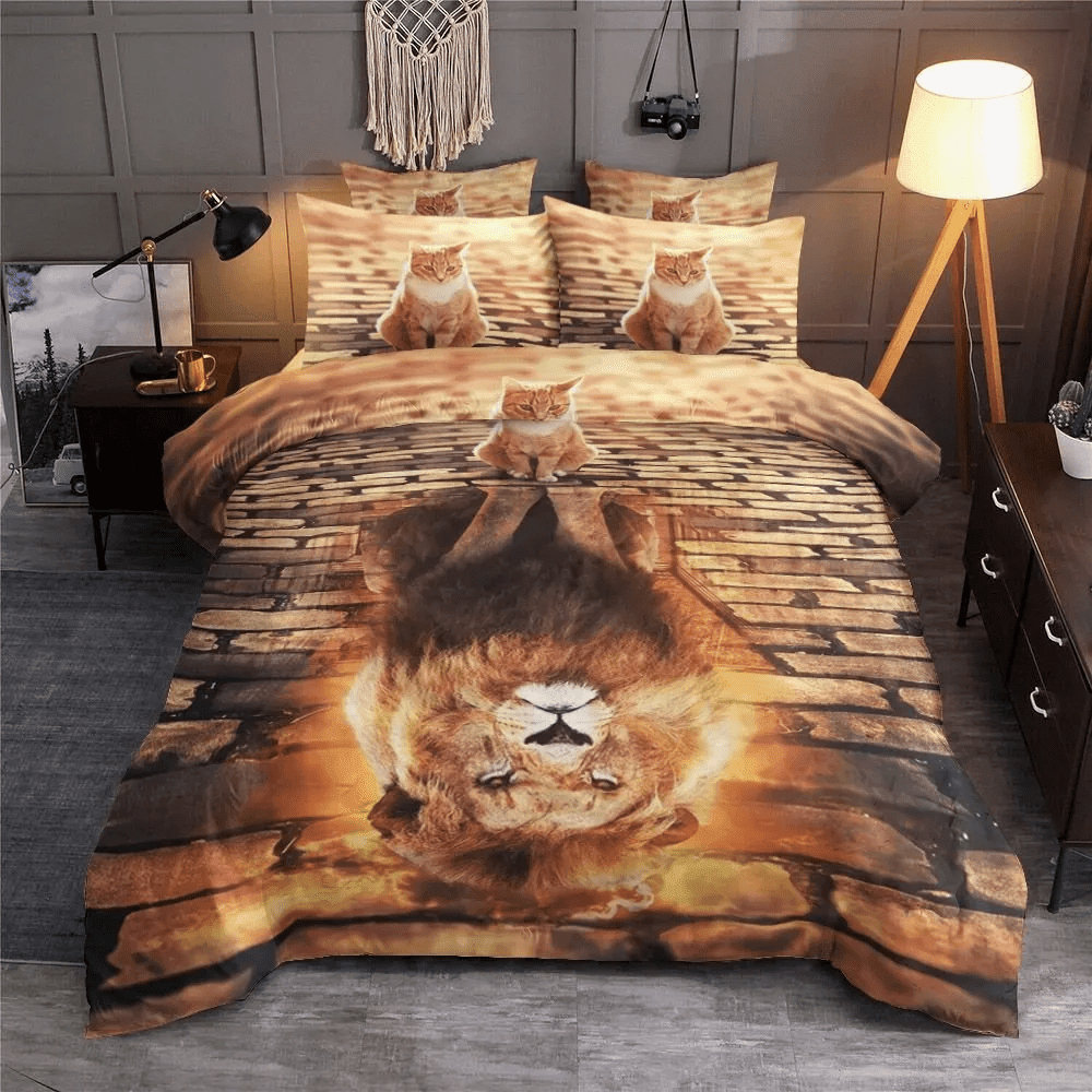 Big Dreams Cat Tiger Bedding Set
