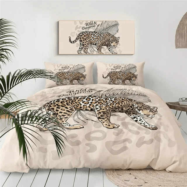 Wild Cheetah Bedding Set