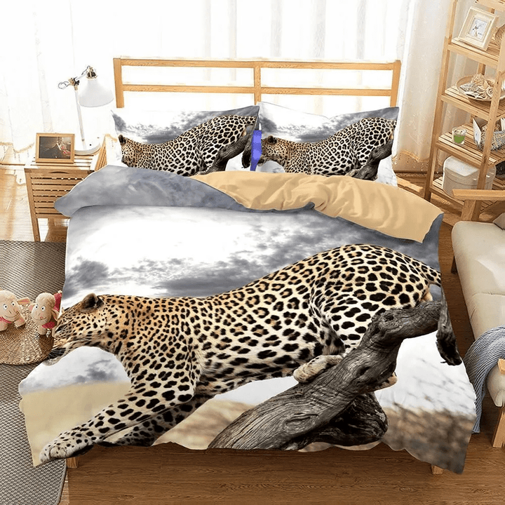 Snow Leopard Bedding Set